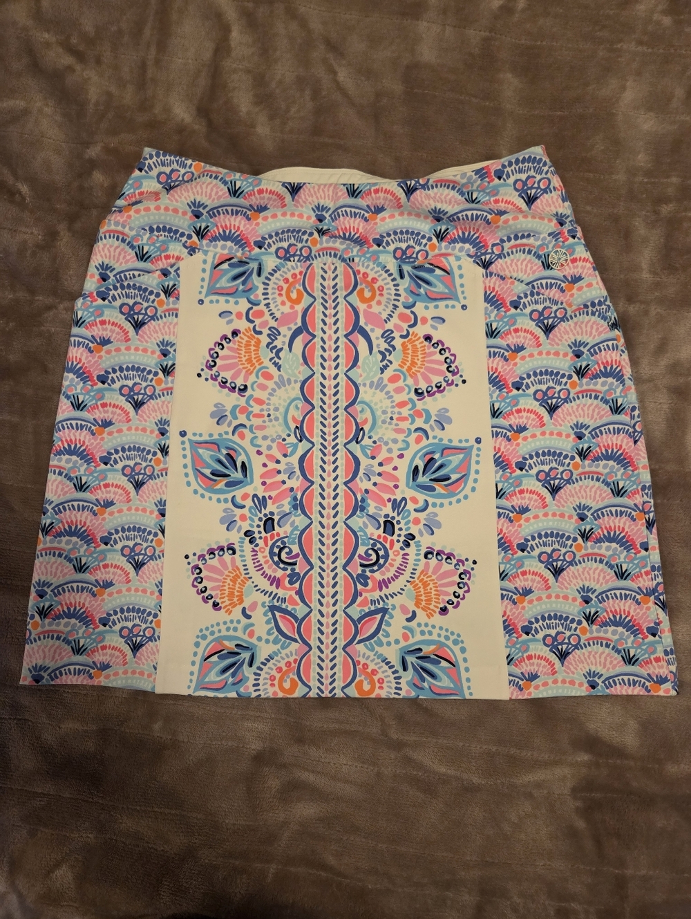 Lilly Pulitzer Luxletic Printed Mini Skirt